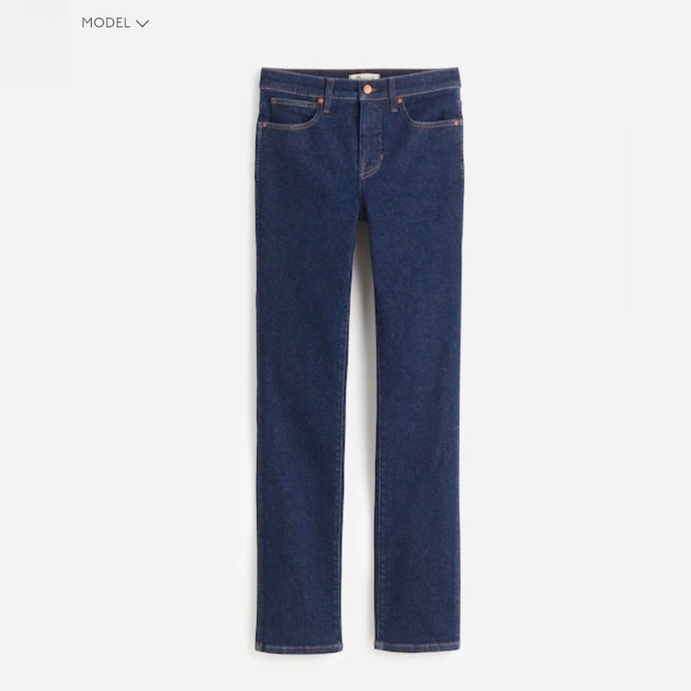 ❤️ MADEWELL MID-RISE STOVEPIPE  JEANS, 10 (30) - Picture 4 of 14